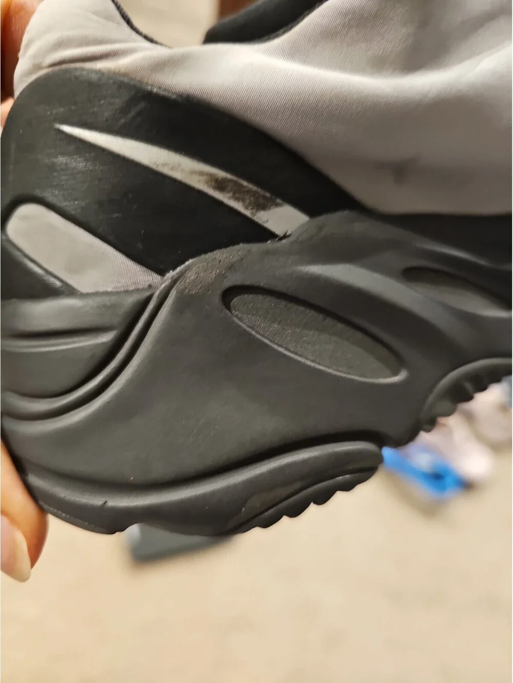 Size 10 - adidas Men's Yeezy Boost 700 MNVN Metallic